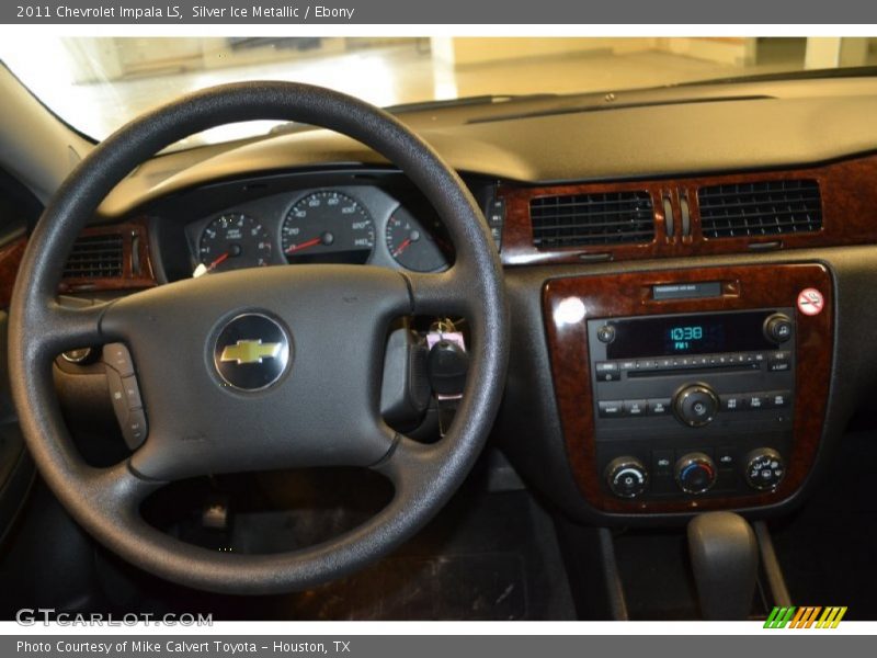 Silver Ice Metallic / Ebony 2011 Chevrolet Impala LS