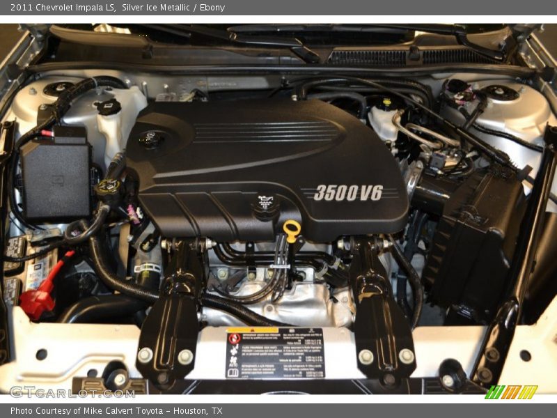 Silver Ice Metallic / Ebony 2011 Chevrolet Impala LS