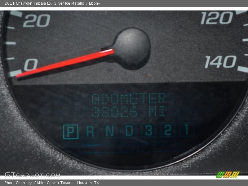 Silver Ice Metallic / Ebony 2011 Chevrolet Impala LS