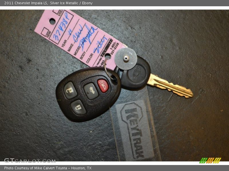 Silver Ice Metallic / Ebony 2011 Chevrolet Impala LS