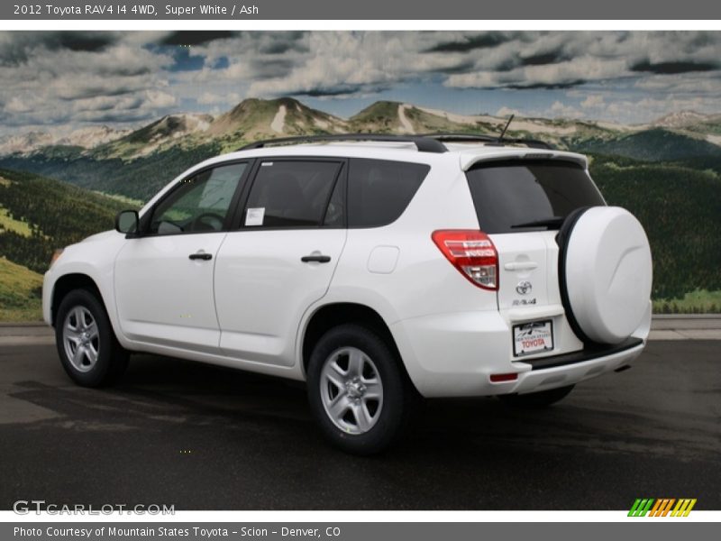 Super White / Ash 2012 Toyota RAV4 I4 4WD