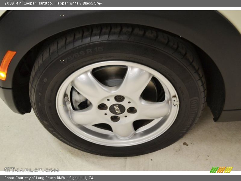 Pepper White / Black/Grey 2009 Mini Cooper Hardtop