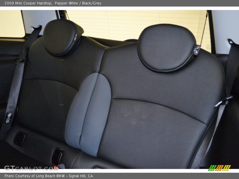 Pepper White / Black/Grey 2009 Mini Cooper Hardtop