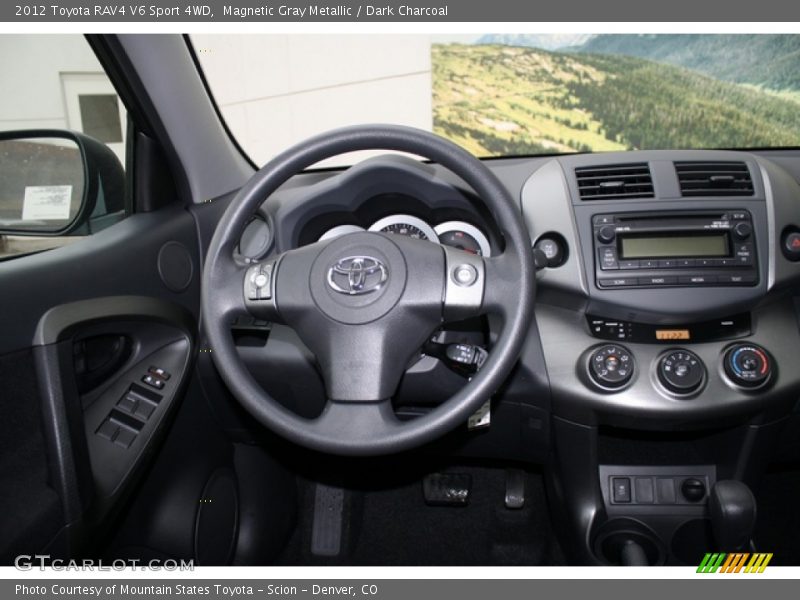 Magnetic Gray Metallic / Dark Charcoal 2012 Toyota RAV4 V6 Sport 4WD