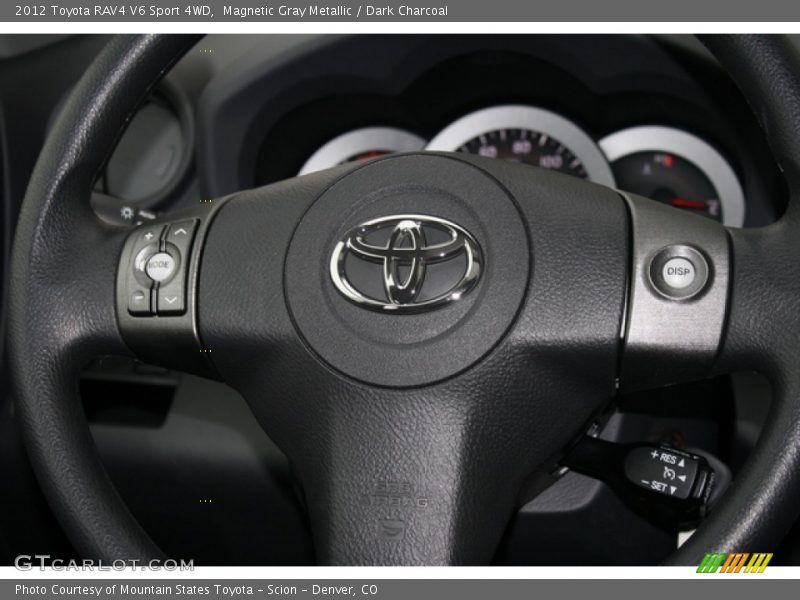Magnetic Gray Metallic / Dark Charcoal 2012 Toyota RAV4 V6 Sport 4WD