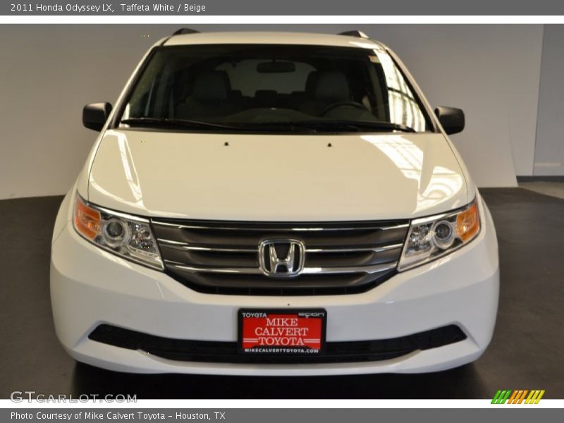 Taffeta White / Beige 2011 Honda Odyssey LX