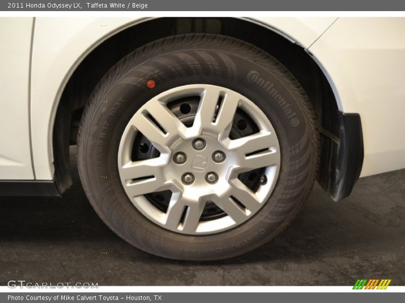 Taffeta White / Beige 2011 Honda Odyssey LX
