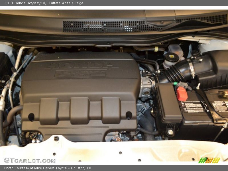 Taffeta White / Beige 2011 Honda Odyssey LX