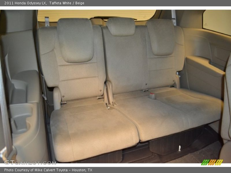Taffeta White / Beige 2011 Honda Odyssey LX