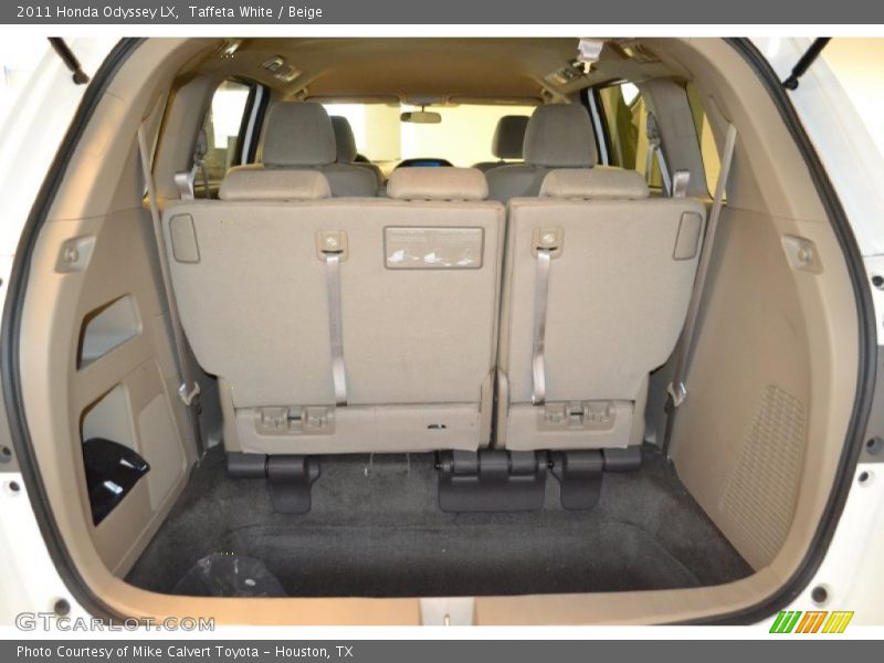 Taffeta White / Beige 2011 Honda Odyssey LX