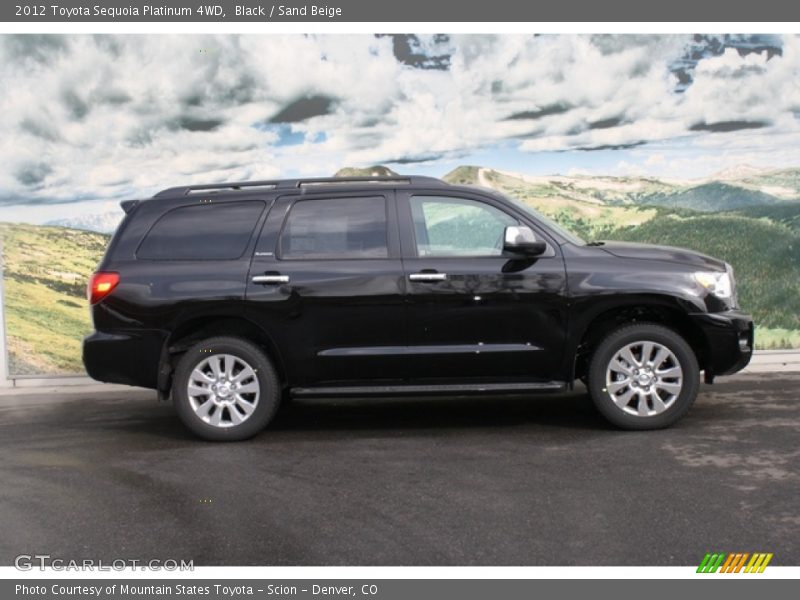  2012 Sequoia Platinum 4WD Black