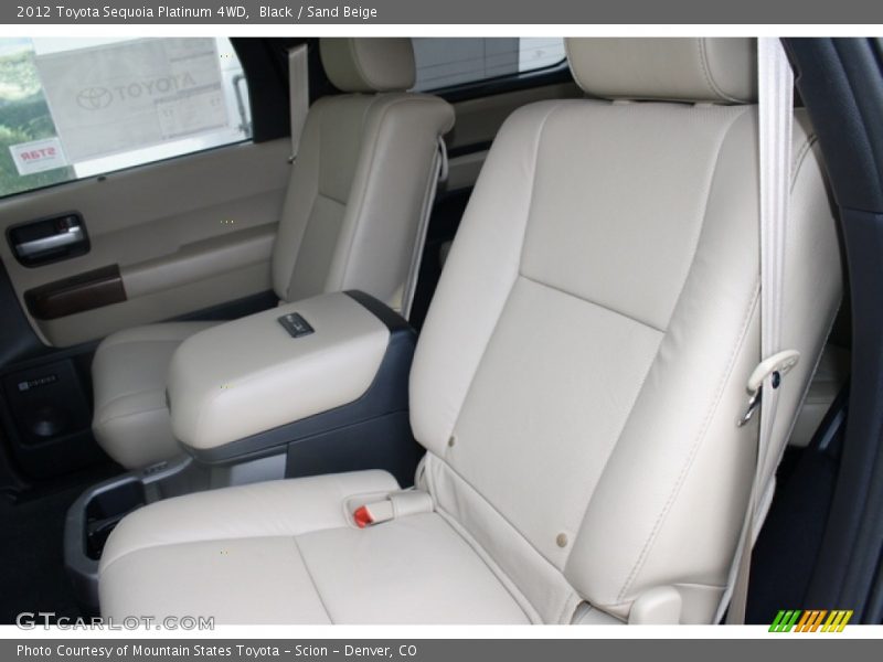 Black / Sand Beige 2012 Toyota Sequoia Platinum 4WD