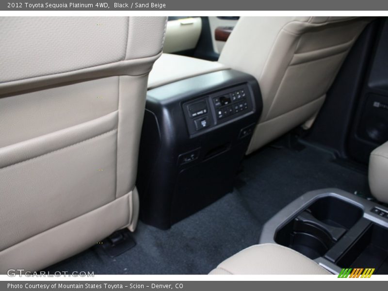 Black / Sand Beige 2012 Toyota Sequoia Platinum 4WD