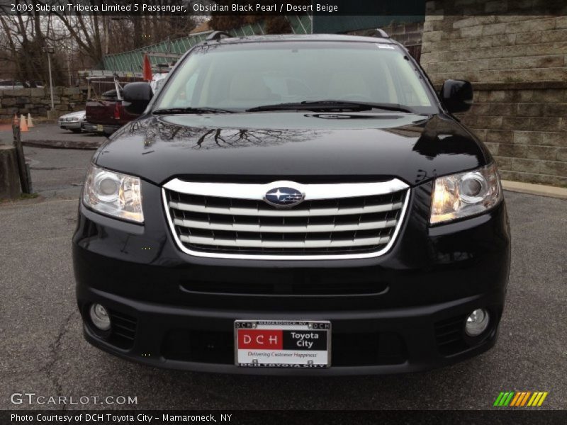 Obsidian Black Pearl / Desert Beige 2009 Subaru Tribeca Limited 5 Passenger