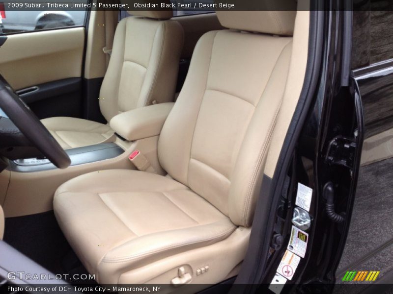 Front Seat of 2009 Tribeca Limited 5 Passenger