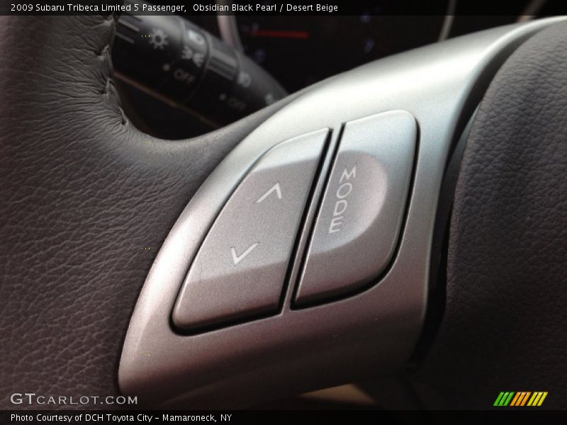 Controls of 2009 Tribeca Limited 5 Passenger