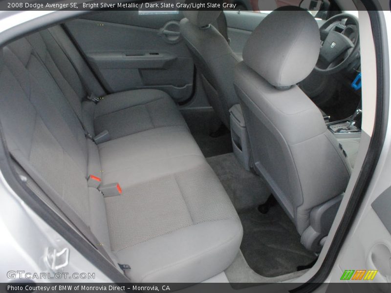 Bright Silver Metallic / Dark Slate Gray/Light Slate Gray 2008 Dodge Avenger SE