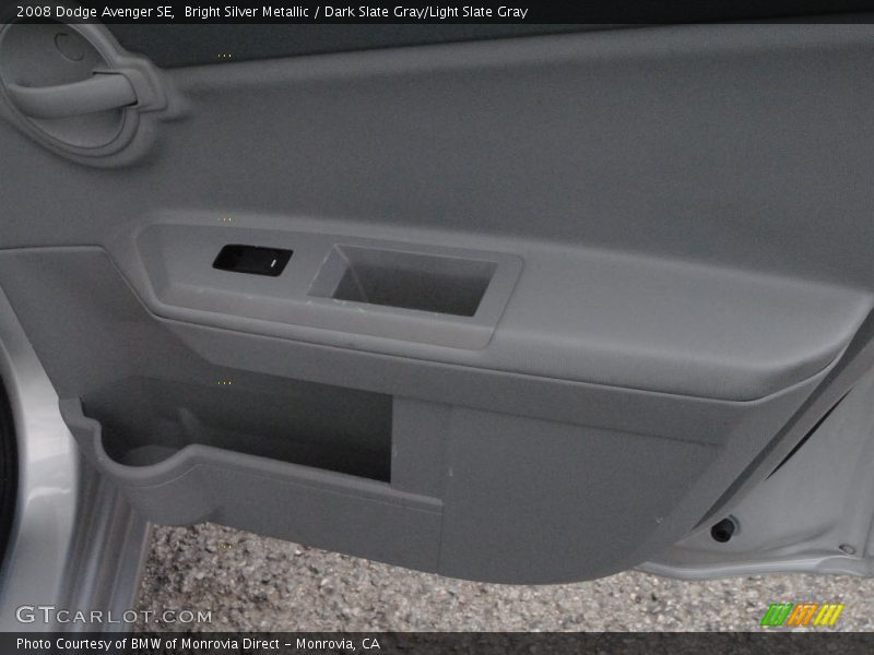 Bright Silver Metallic / Dark Slate Gray/Light Slate Gray 2008 Dodge Avenger SE