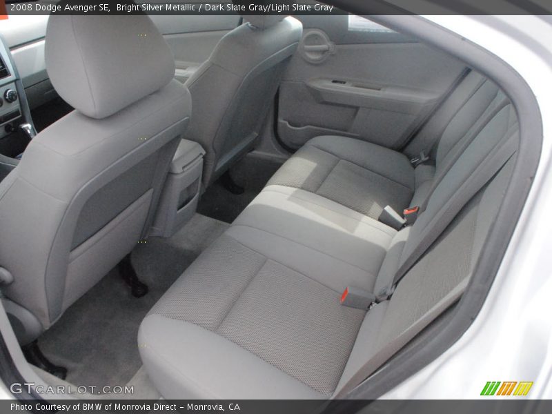 Bright Silver Metallic / Dark Slate Gray/Light Slate Gray 2008 Dodge Avenger SE
