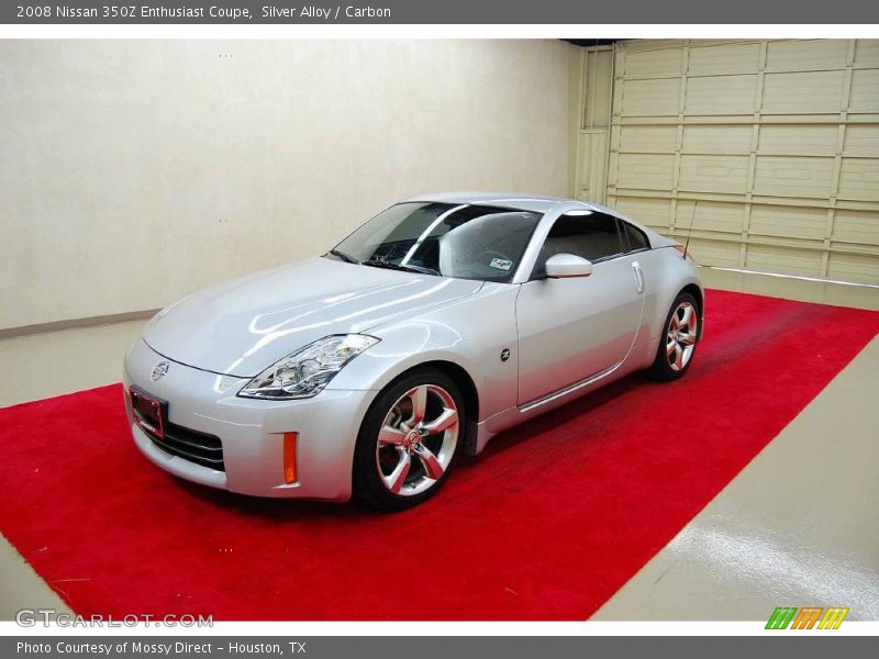 Silver Alloy / Carbon 2008 Nissan 350Z Enthusiast Coupe