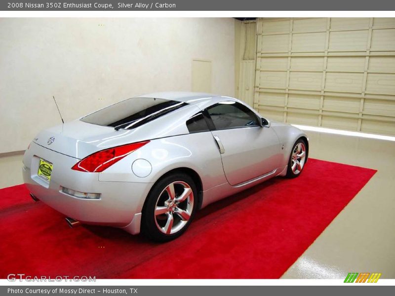 Silver Alloy / Carbon 2008 Nissan 350Z Enthusiast Coupe