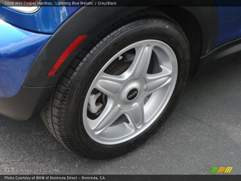 Lightning Blue Metallic / Grey/Black 2008 Mini Cooper Hardtop