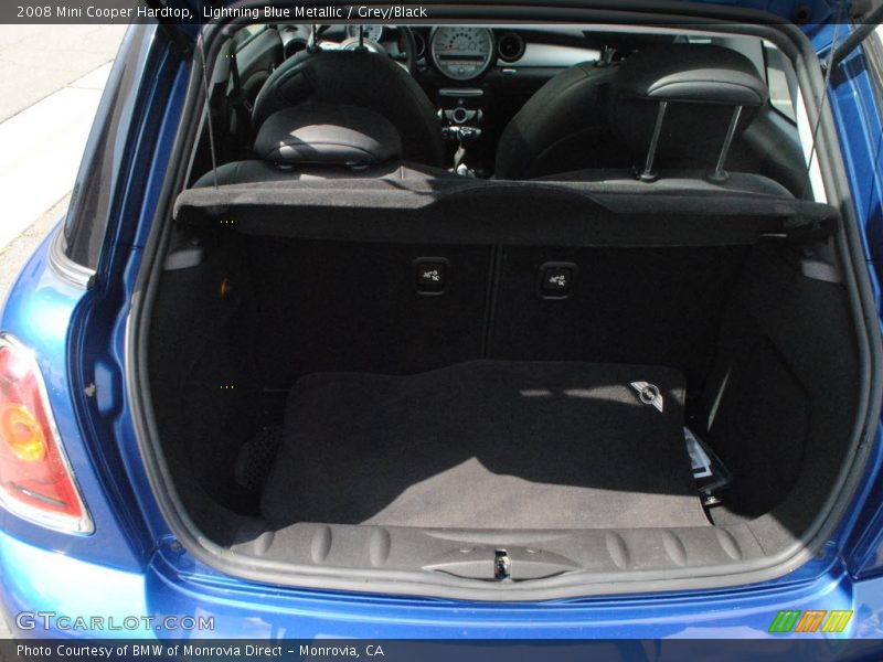 Lightning Blue Metallic / Grey/Black 2008 Mini Cooper Hardtop