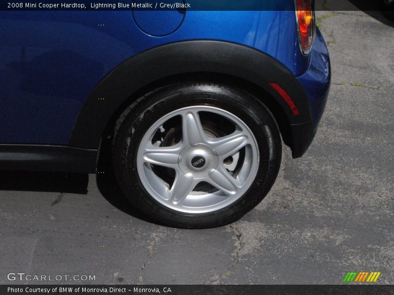 Lightning Blue Metallic / Grey/Black 2008 Mini Cooper Hardtop