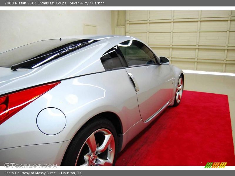 Silver Alloy / Carbon 2008 Nissan 350Z Enthusiast Coupe
