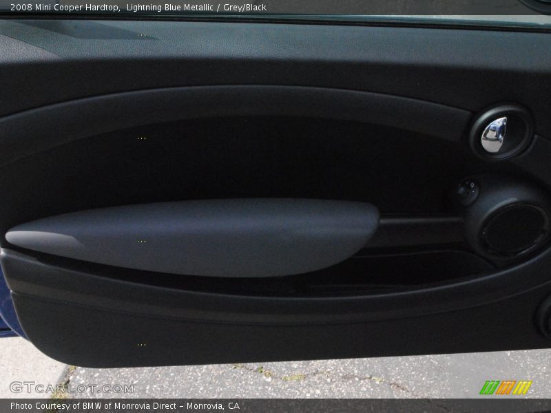 Lightning Blue Metallic / Grey/Black 2008 Mini Cooper Hardtop