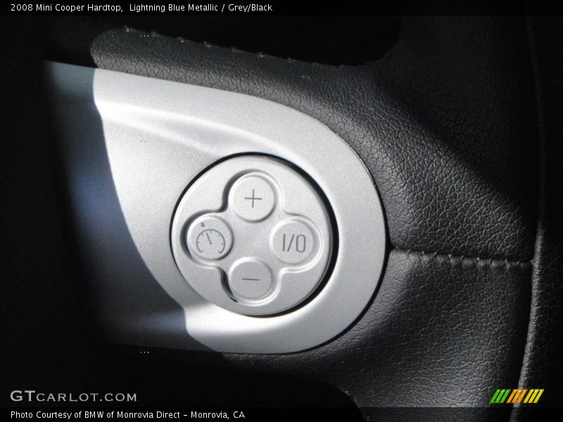 Lightning Blue Metallic / Grey/Black 2008 Mini Cooper Hardtop