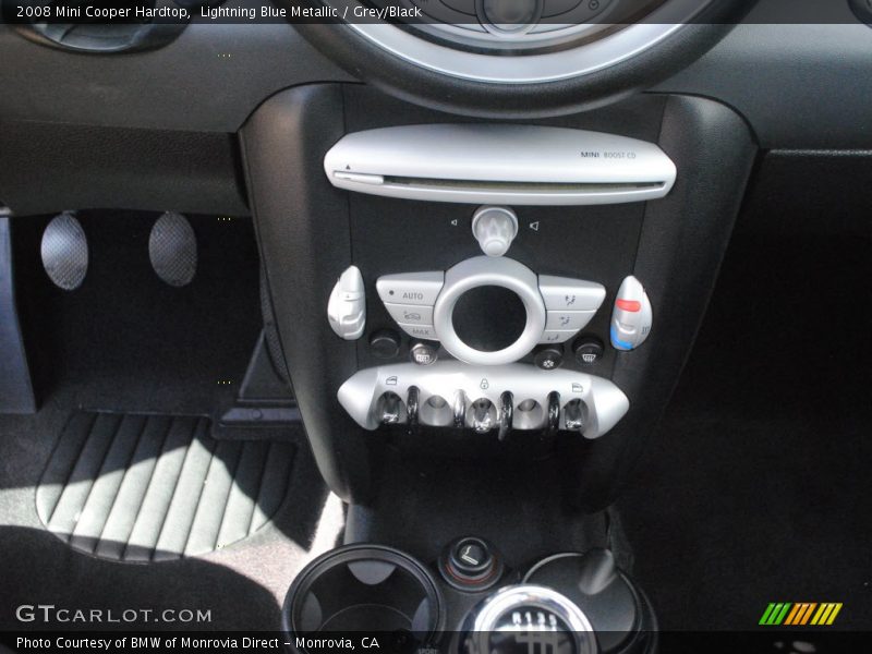Lightning Blue Metallic / Grey/Black 2008 Mini Cooper Hardtop