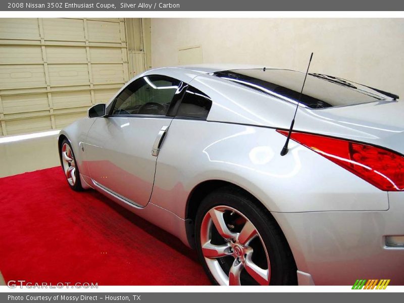 Silver Alloy / Carbon 2008 Nissan 350Z Enthusiast Coupe