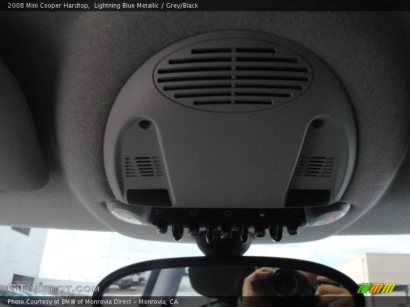 Lightning Blue Metallic / Grey/Black 2008 Mini Cooper Hardtop