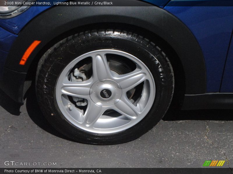 Lightning Blue Metallic / Grey/Black 2008 Mini Cooper Hardtop