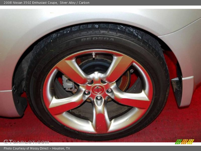 Silver Alloy / Carbon 2008 Nissan 350Z Enthusiast Coupe