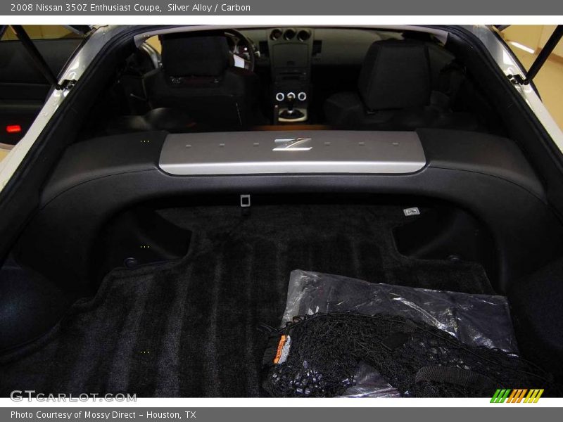 Silver Alloy / Carbon 2008 Nissan 350Z Enthusiast Coupe