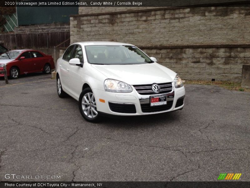 Candy White / Cornsilk Beige 2010 Volkswagen Jetta Limited Edition Sedan