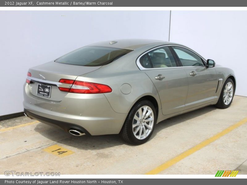 Cashmere Metallic / Barley/Warm Charcoal 2012 Jaguar XF