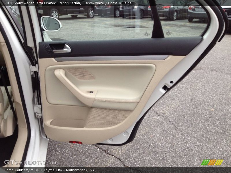 Candy White / Cornsilk Beige 2010 Volkswagen Jetta Limited Edition Sedan