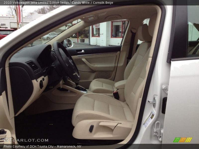  2010 Jetta Limited Edition Sedan Cornsilk Beige Interior