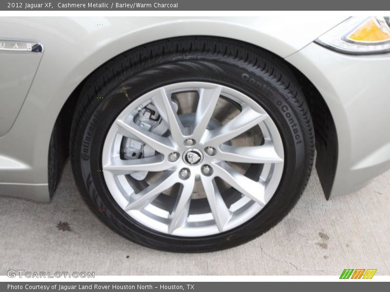 Cashmere Metallic / Barley/Warm Charcoal 2012 Jaguar XF