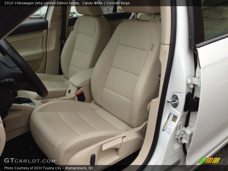 Front Seat of 2010 Jetta Limited Edition Sedan
