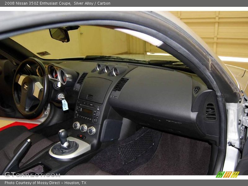 Silver Alloy / Carbon 2008 Nissan 350Z Enthusiast Coupe
