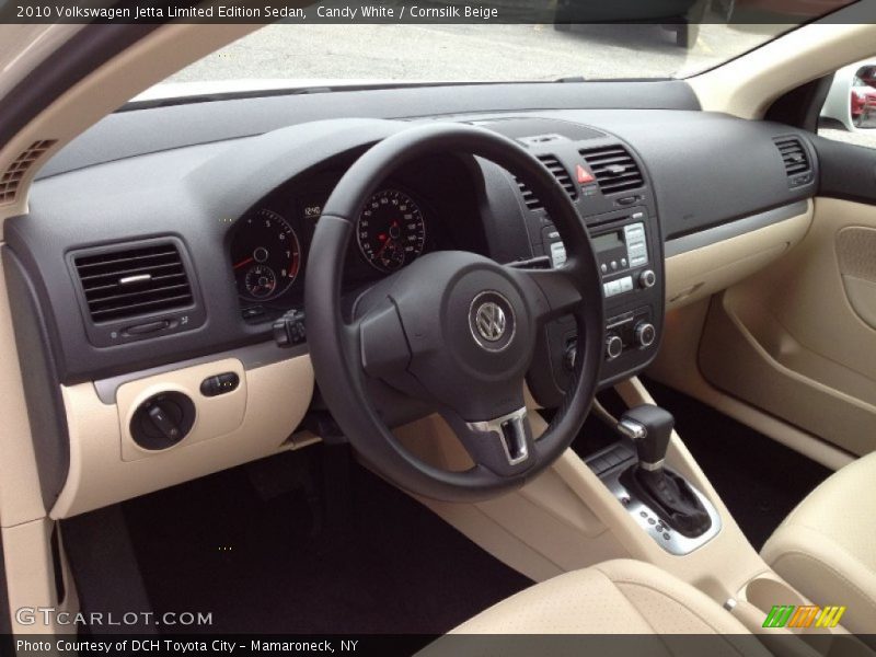  2010 Jetta Limited Edition Sedan Cornsilk Beige Interior