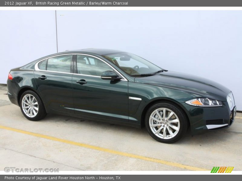  2012 XF  British Racing Green Metallic