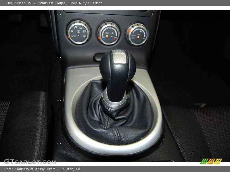 Silver Alloy / Carbon 2008 Nissan 350Z Enthusiast Coupe
