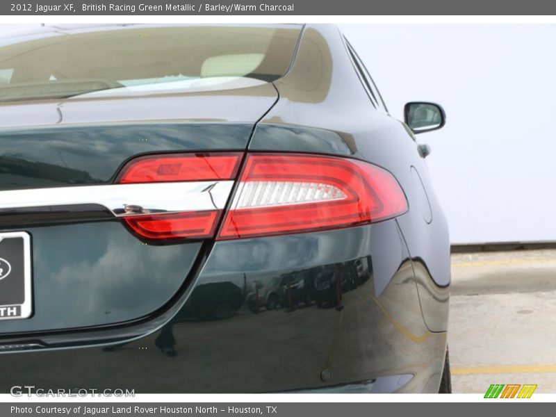 British Racing Green Metallic / Barley/Warm Charcoal 2012 Jaguar XF