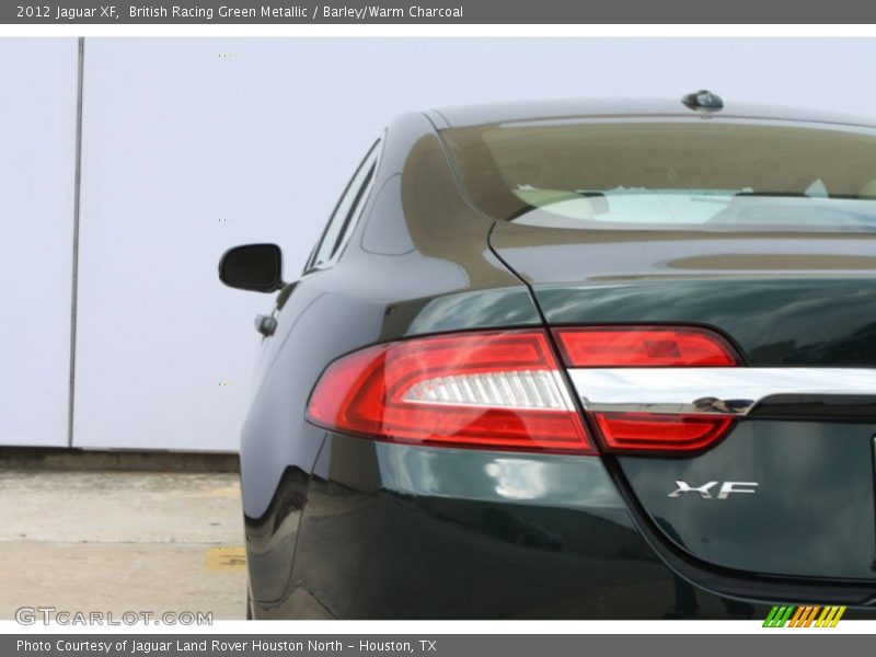 British Racing Green Metallic / Barley/Warm Charcoal 2012 Jaguar XF