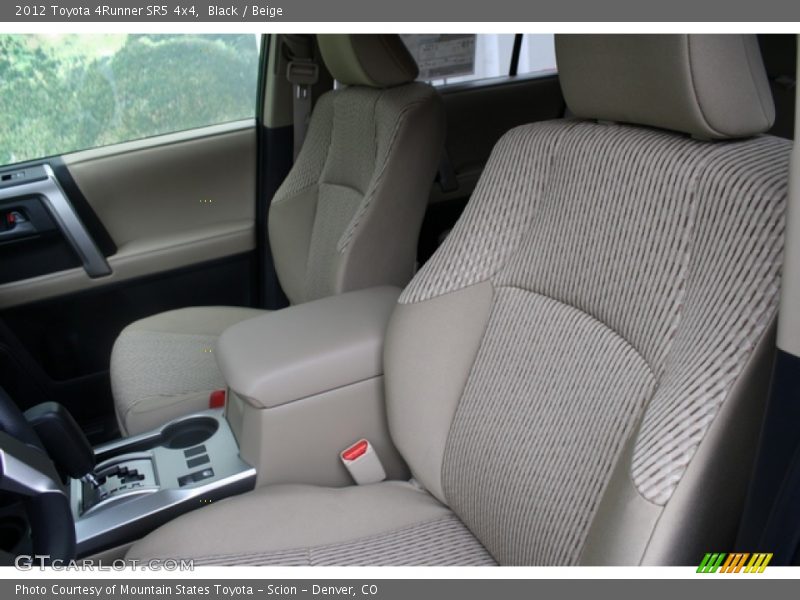 Black / Beige 2012 Toyota 4Runner SR5 4x4